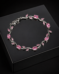 Tulip Flower Leaf Bracelet